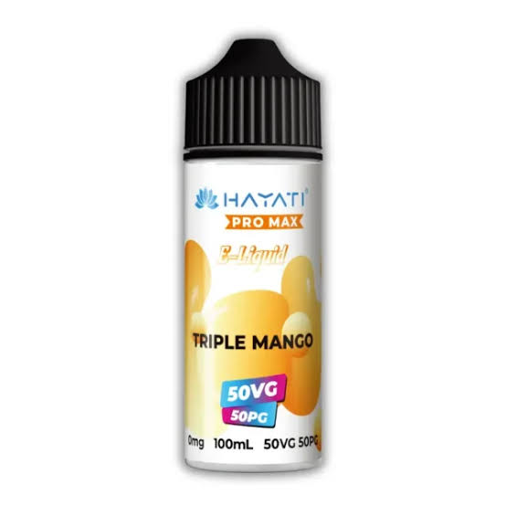 Hayati Pro Max 50/50 - Triple Mango 0mg 100ml Shortfill