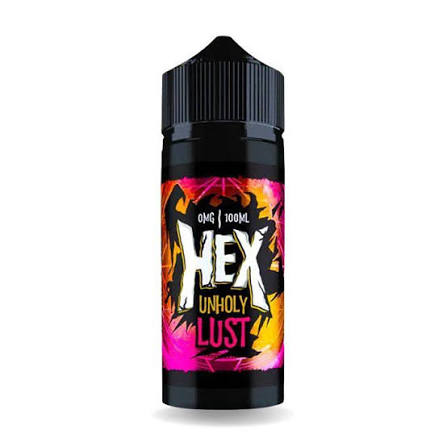 Hex Unholy Lust 0mg 100ml Shortfill