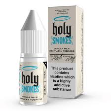Holy Smokes- Vanilla Milk Kentucky Tobacco 0mg 100ml Shortfill