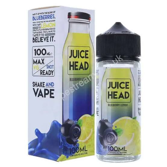 Juice Head Shake and Vape Blueberry Lemon 0mg 100ml Shortfill