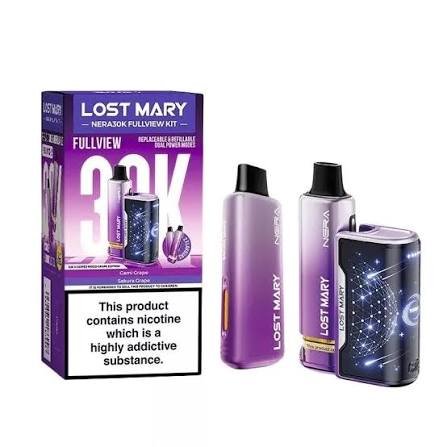 Lost Mary Nera 30K Prefilled Vape Kit
