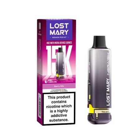 Lost Mary Nera 15K Pod