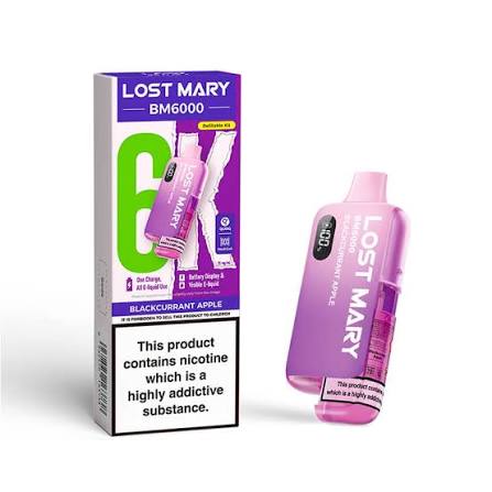 Lost Mary BM6000 Prefilled Pod 20mg