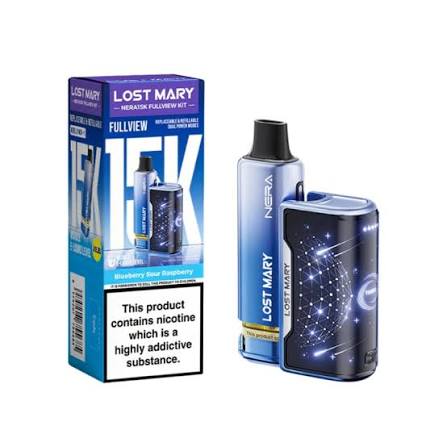 Lost Mary Nera15K Fullview Prefilled Vape Kit