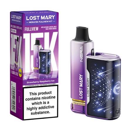 Lost Mary Nera15K Fullview Prefilled Vape Kit
