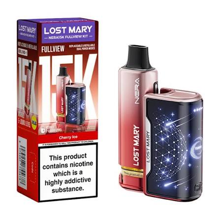 Lost Mary Nera15K Fullview Prefilled Vape Kit