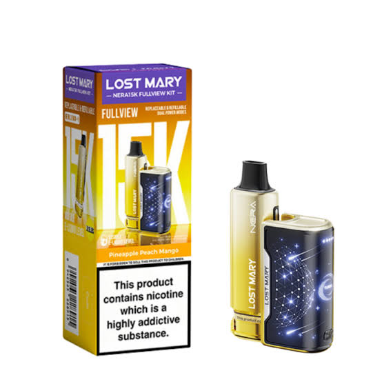 Lost Mary Nera15K Fullview Prefilled Vape Kit