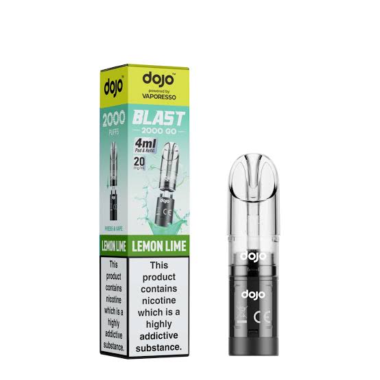 FREE Dojo Blast 2000 GO Transparent Pod (20mg)