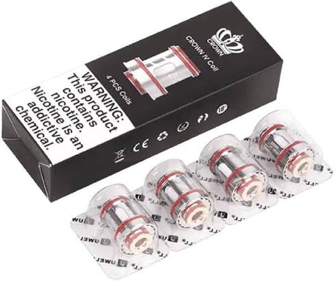 Uwell Crown IV Coil 0.23Ohm Aludirone UN2 (4 Pack)