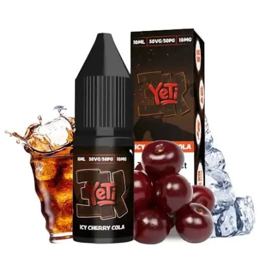 Yeti 3k Bar Salt-Icy Cherry Cola 10ml E Liquid
