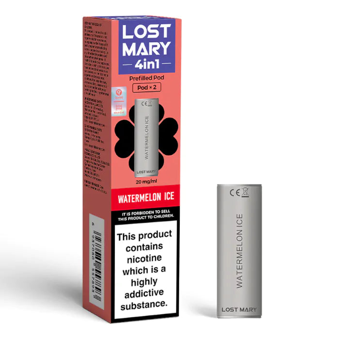 Lost Mary 4-in-1 Prefilled Pods - Watermelon Ice - 2PK