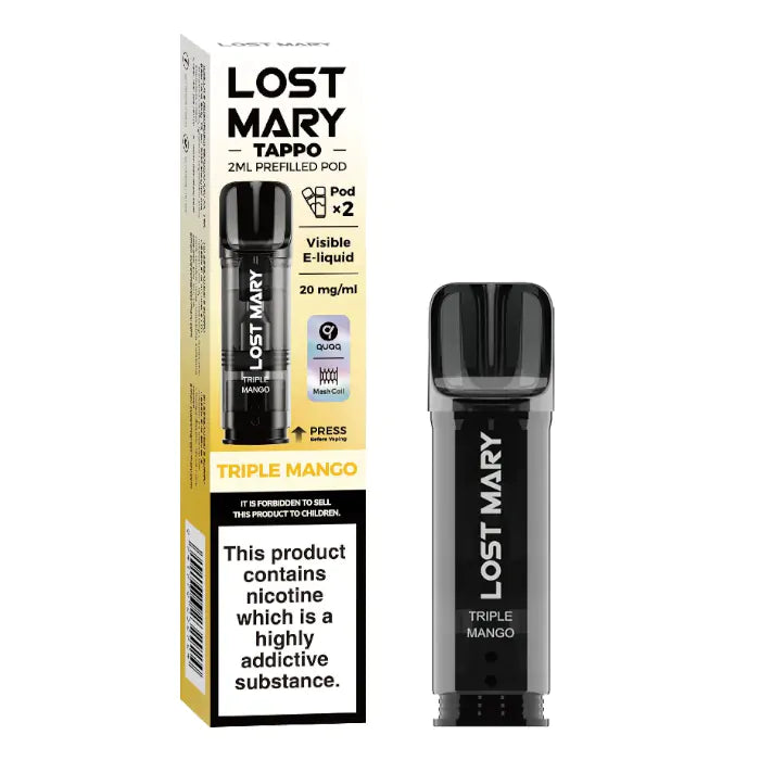 Lost Mary Tappo Prefilled Pods - Triple Mango - 2PK