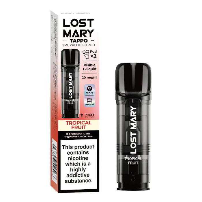 Lost Mary Tappo Prefilled Pods - Tropical Fruit - 2PK