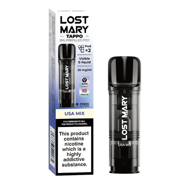 Lost Mary Tappo Prefilled Pods - USA Mix - 2PK