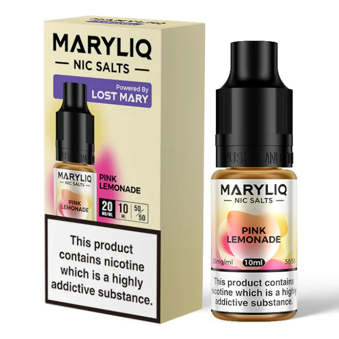 Lost Mary MARYLIQ Nic Salts - Pink Lemonade - 10ml E-liquid