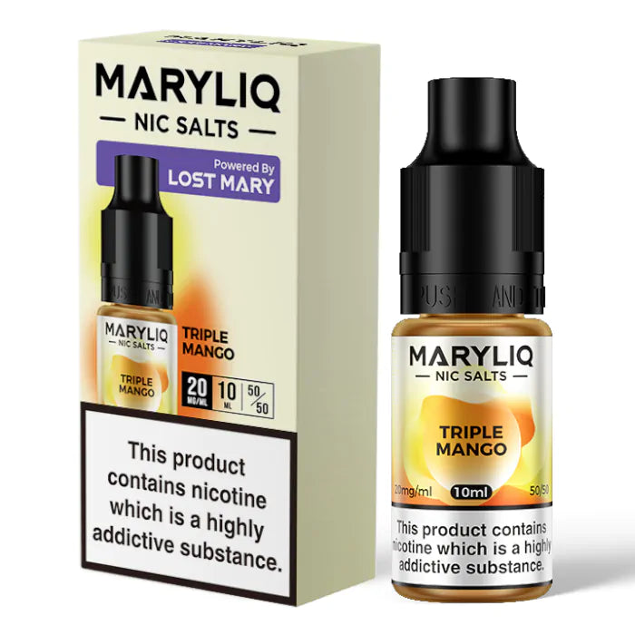 Lost Mary MARYLIQ Nic Salts - Triple Mango - 10ml E-liquid