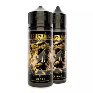 Zeus Juice Midas 100ml 0mg shortfill e-liquid