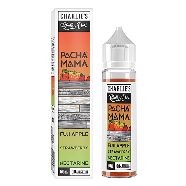 Pacha Mama Fuji Apple Strawberry Nectarine 50ml 0mg shortfill, Vape Auraa UK