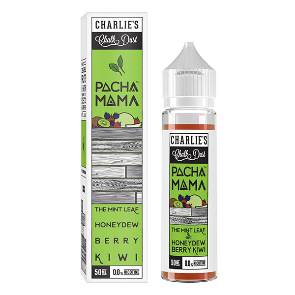 Pacha Mama The Mint Leaf Honeydew Berry Kiwi 50ml 0mg shortfill, Vape Auraa UK