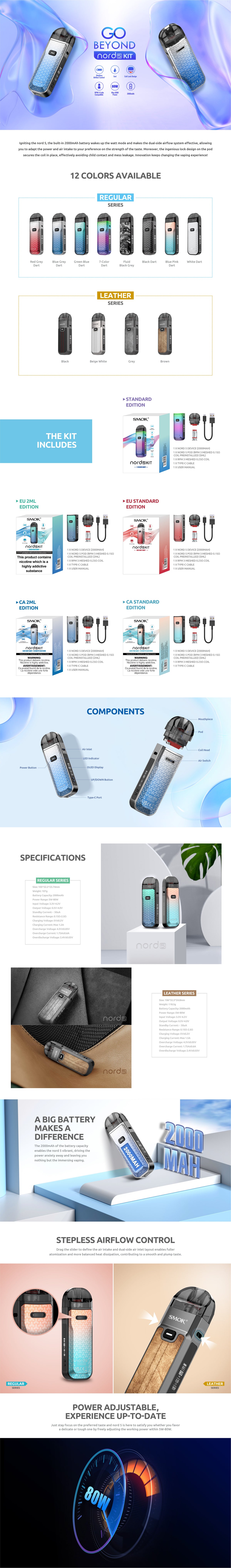 Smok Nord 5 Vape Kit