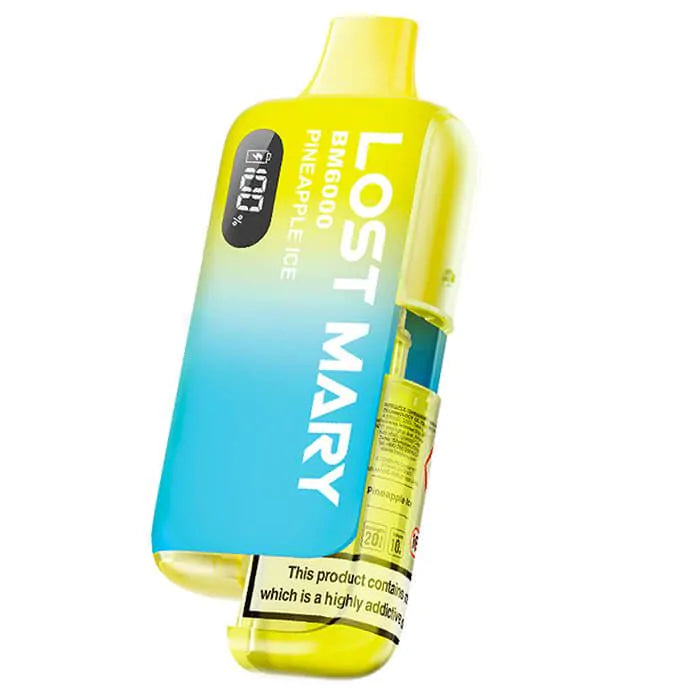 Lost Mary BM6000 Refillable Vape Kit-Pineapple Ice