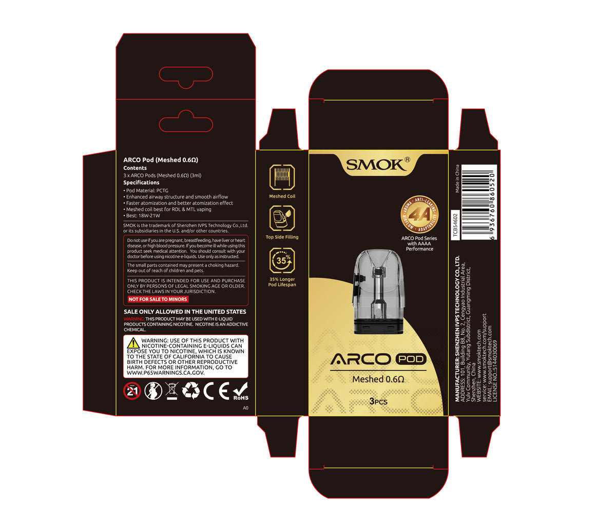 Smok Arco Digi Pod Vape Kit