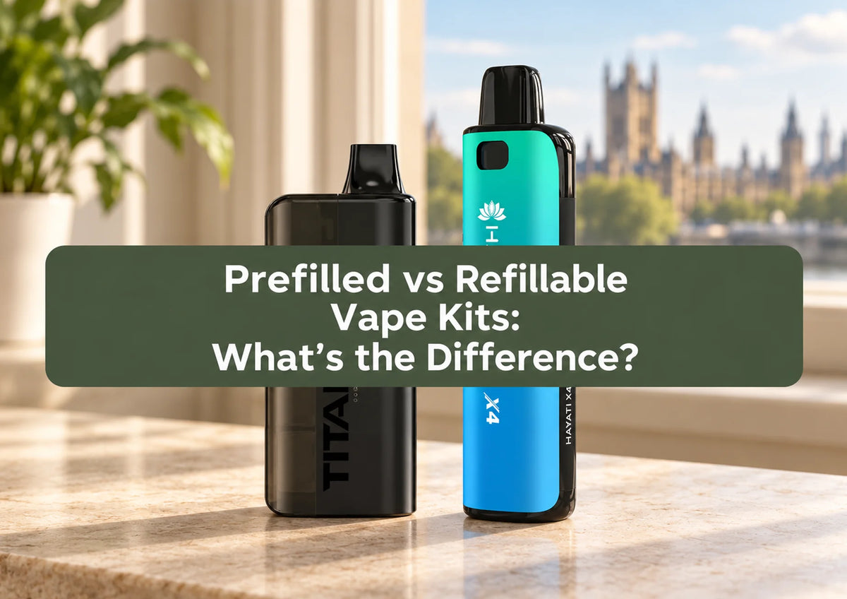 Prefilled vs Refillable Vape Kits: What’s the Difference?