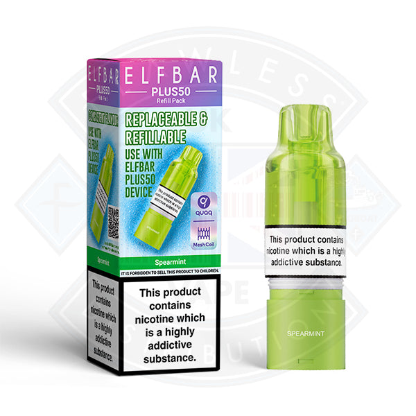 ELFBAR PLUS REFILL PACK 1PC - Spearmint
