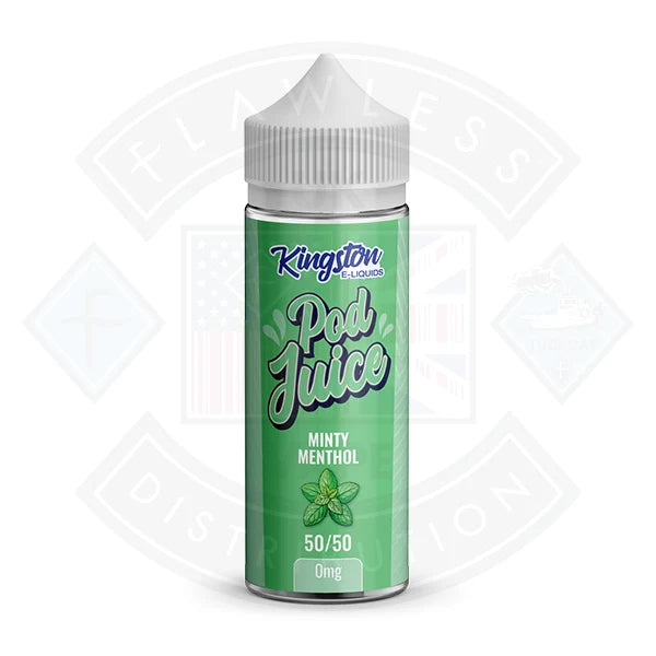 Kingston Pod Juice 50/50 0mg 100ml Shortfill