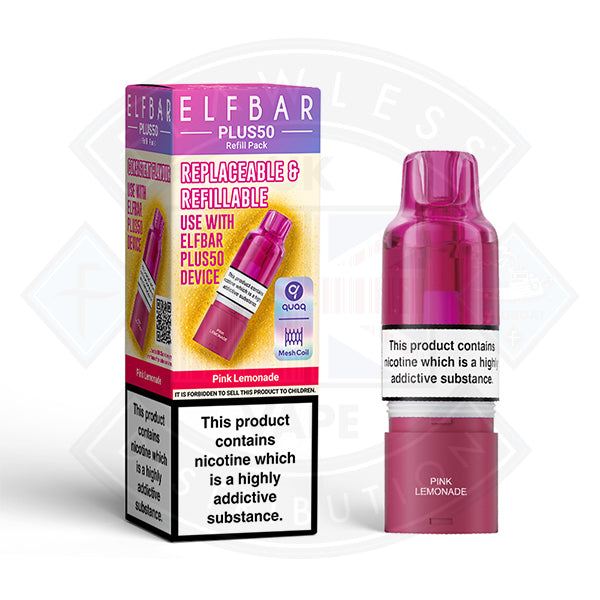 ELFBAR PLUS REFILL PACK 1PC - Pink Lemonade