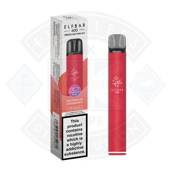 ELF BAR 600 PREFILLED KIT 20MG - Watermelon Strawberry