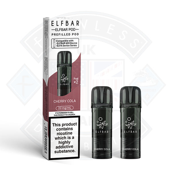 ELF BAR 600 PREFILLED POD 2ML 20MG - Cherry Cola