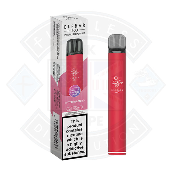 ELF BAR 600 PREFILLED KIT 20MG - Watermelon Bg