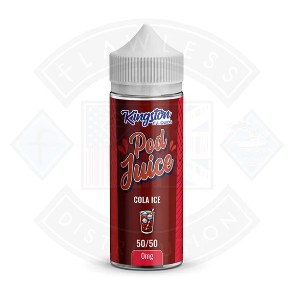 Kingston Pod Juice 50/50 0mg 100ml Shortfill