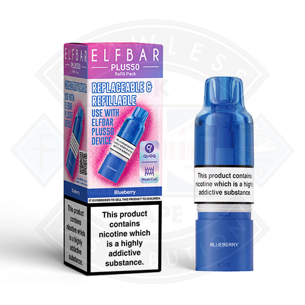ELFBAR PLUS REFILL PACK 1PC - Blueberry