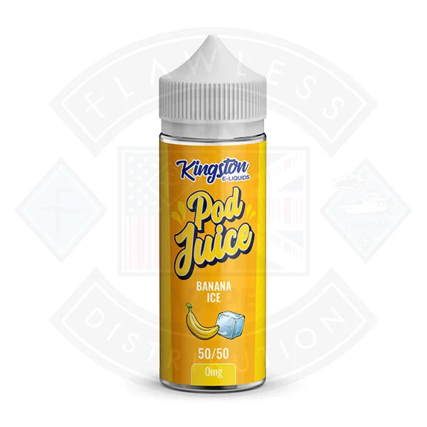 Kingston Pod Juice 50/50 0mg 100ml Shortfill