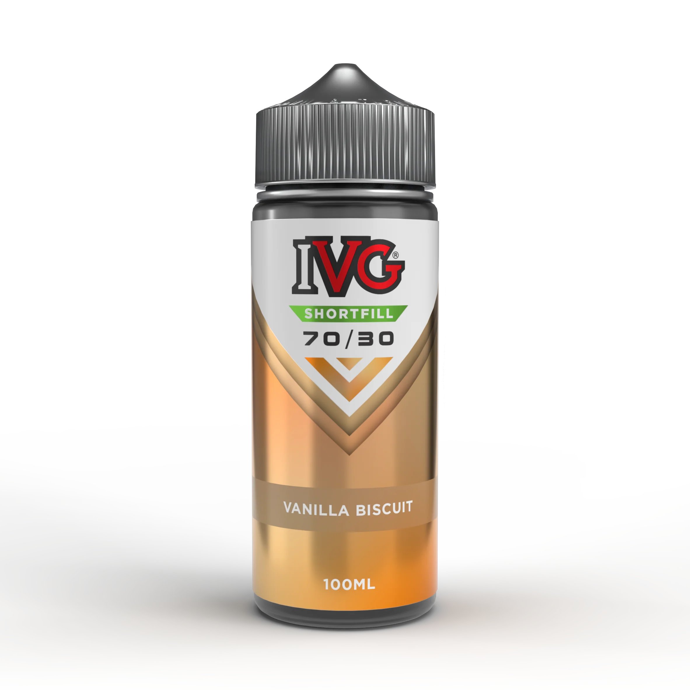 IVG 100ml Shortfill 70/30 Vanilla Biscuit