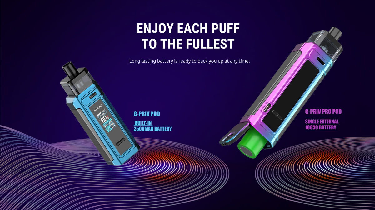 G-PRIV POD KIT & G-PRIV PRO POD KIT