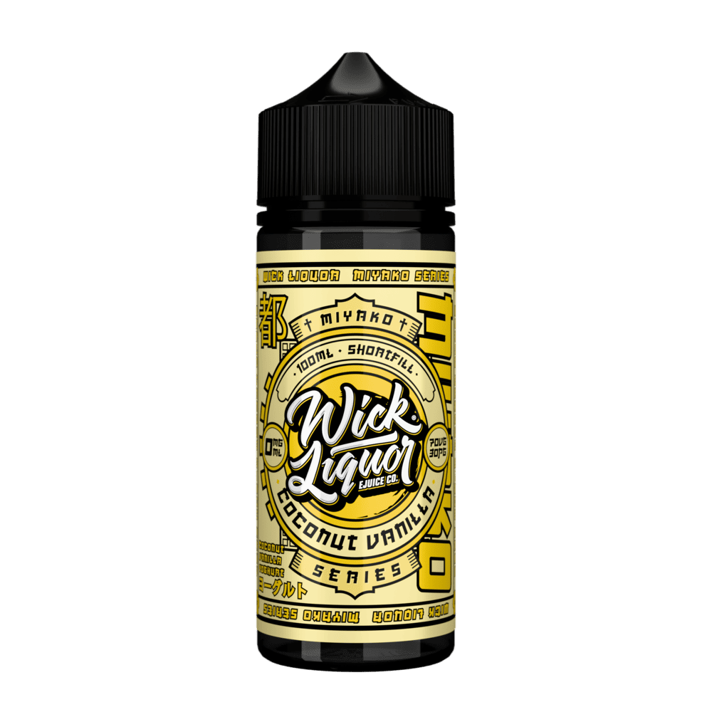 Wick Liquor Miyako Series 0mg 100ml Shortfill