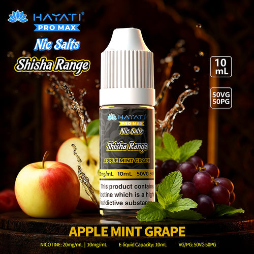 Hayati NIC Salts Shisha Range