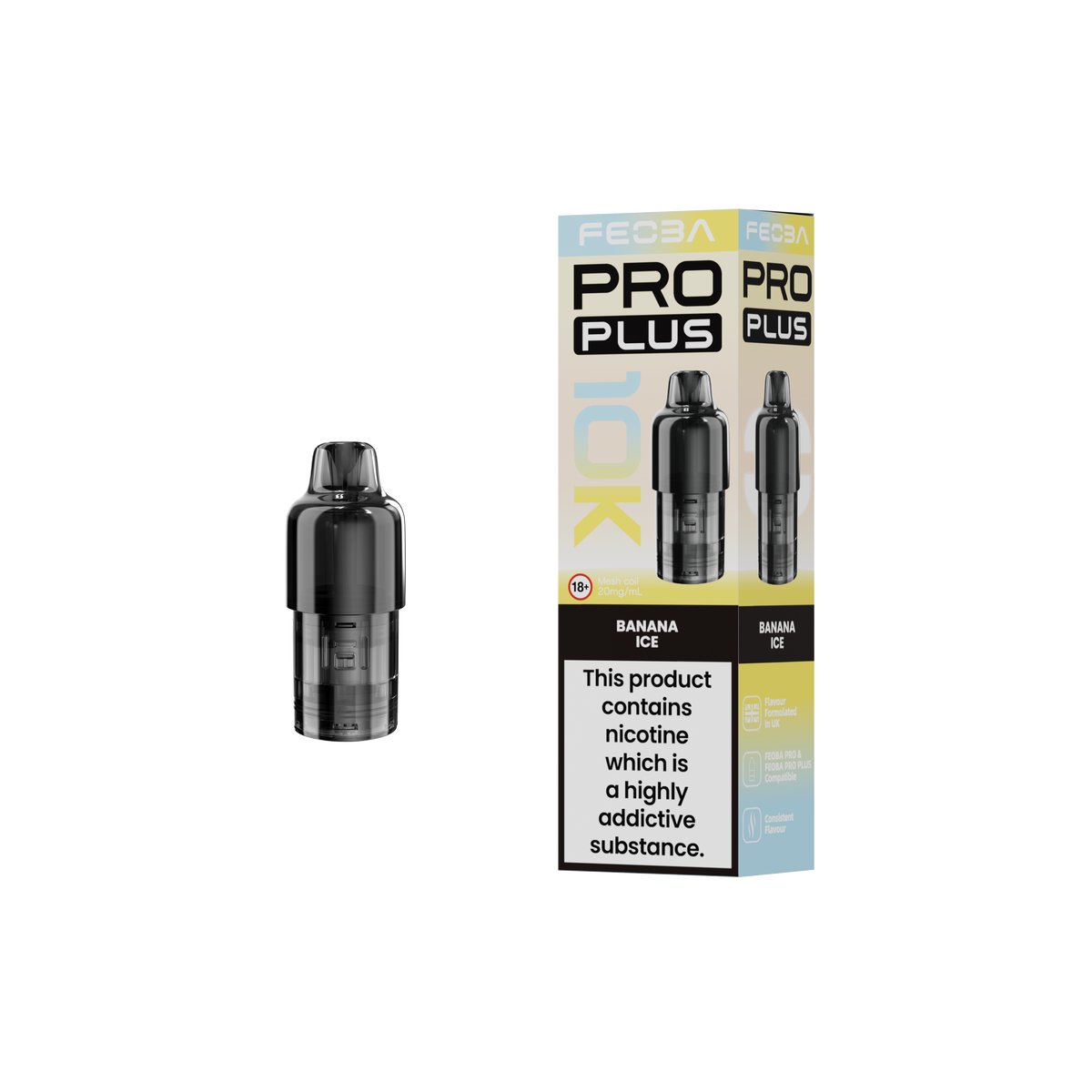 Feoba Pro Plus 10K Prefilled Pod 20mg