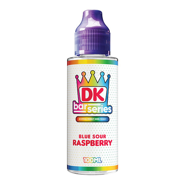 DONUT KING BAR SERIES - BLUE SOUR RASPBERRY 0MG 100ML SHORTFILL