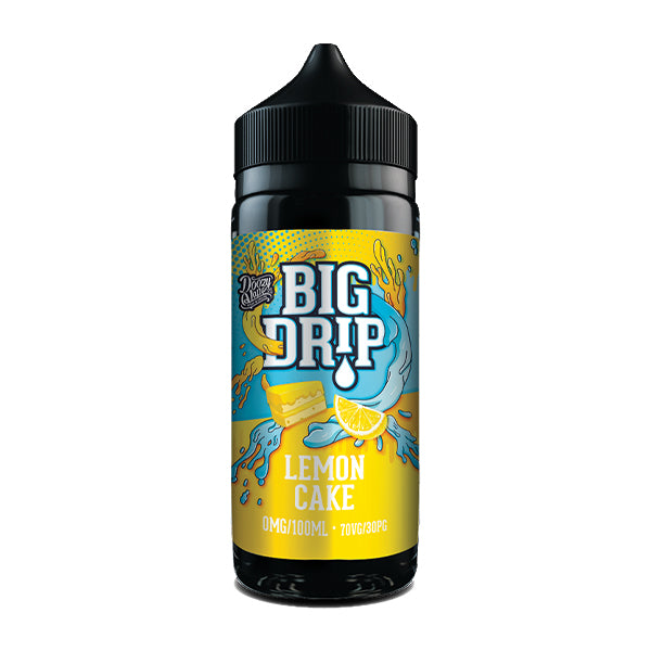 DOOZY VAPE - BIG DRIP LEMON CAKE 0MG 100ML SHORTFILL