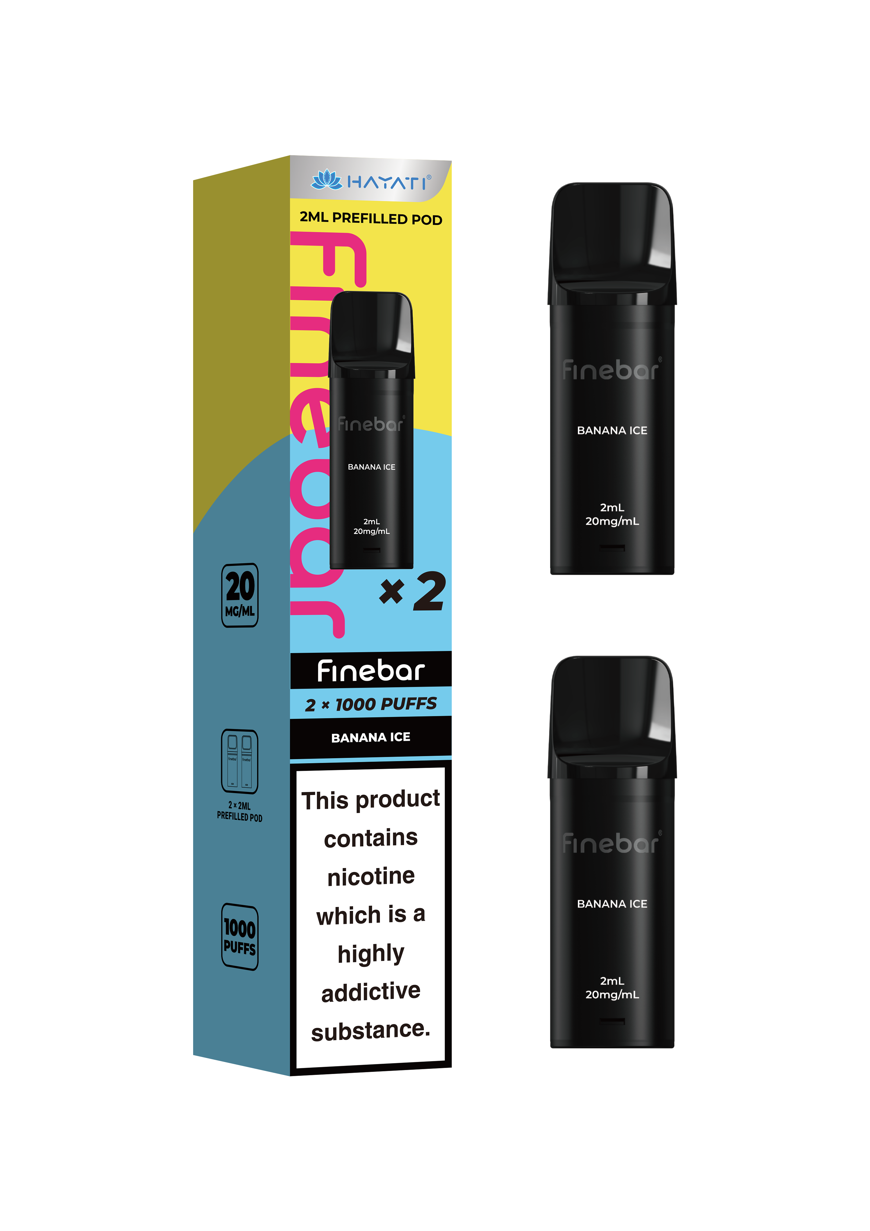 Hayati Finebar Prefilled Pods