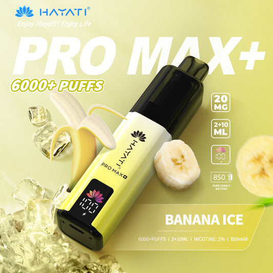 Hayati® Pro Max+ 6000 Puffs