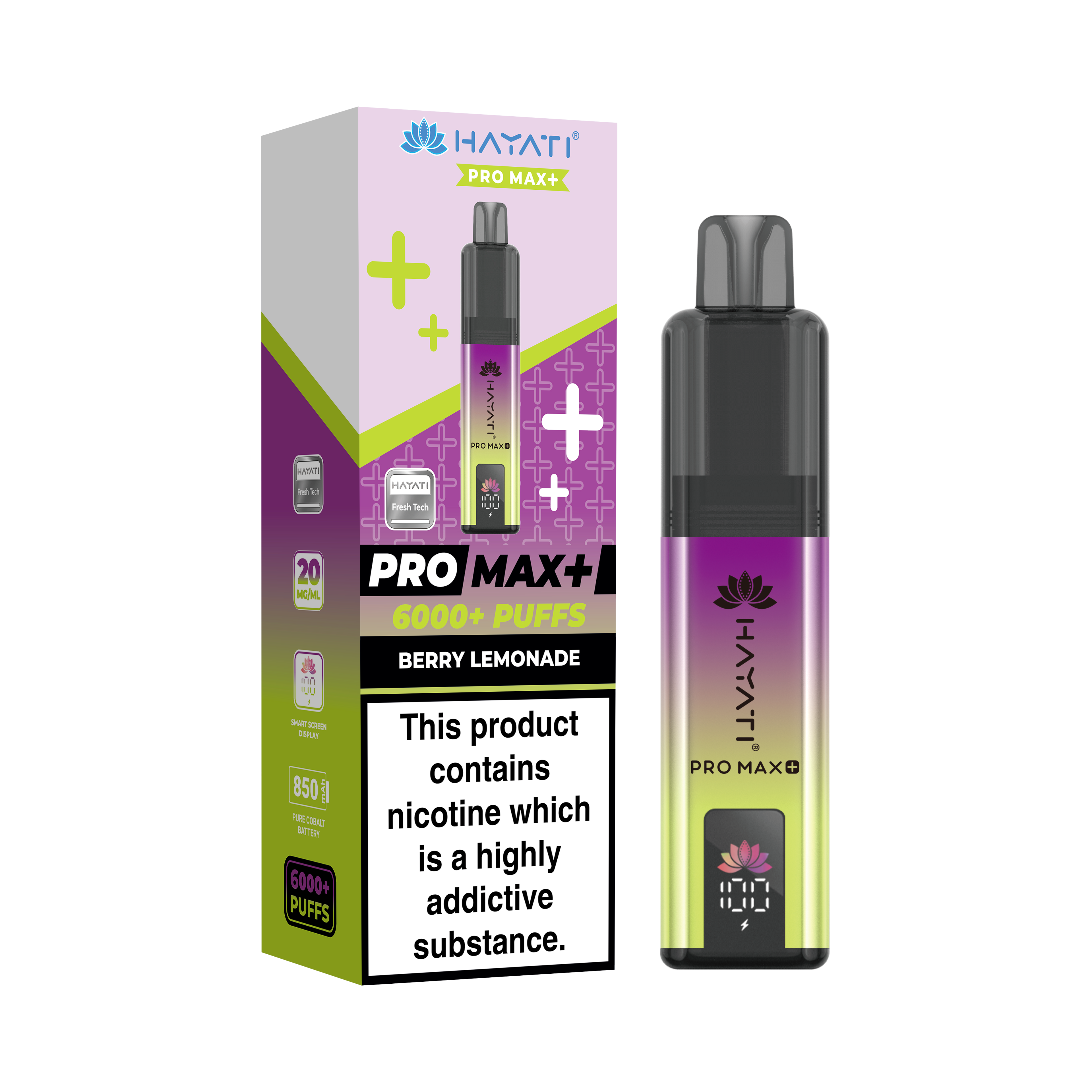 Hayati Pro Max 6000+ Pod Kit 10mg