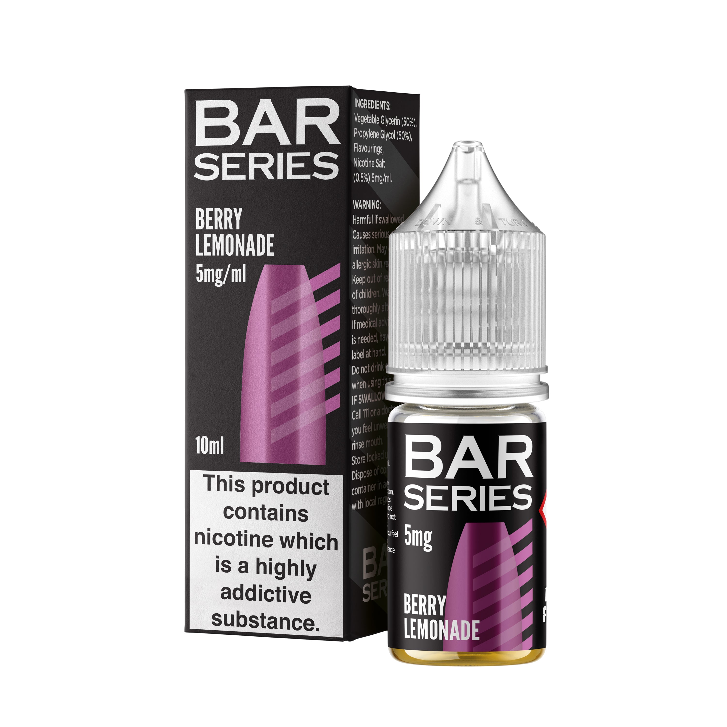 Bar Series Nic Salt 10ml (5mg)