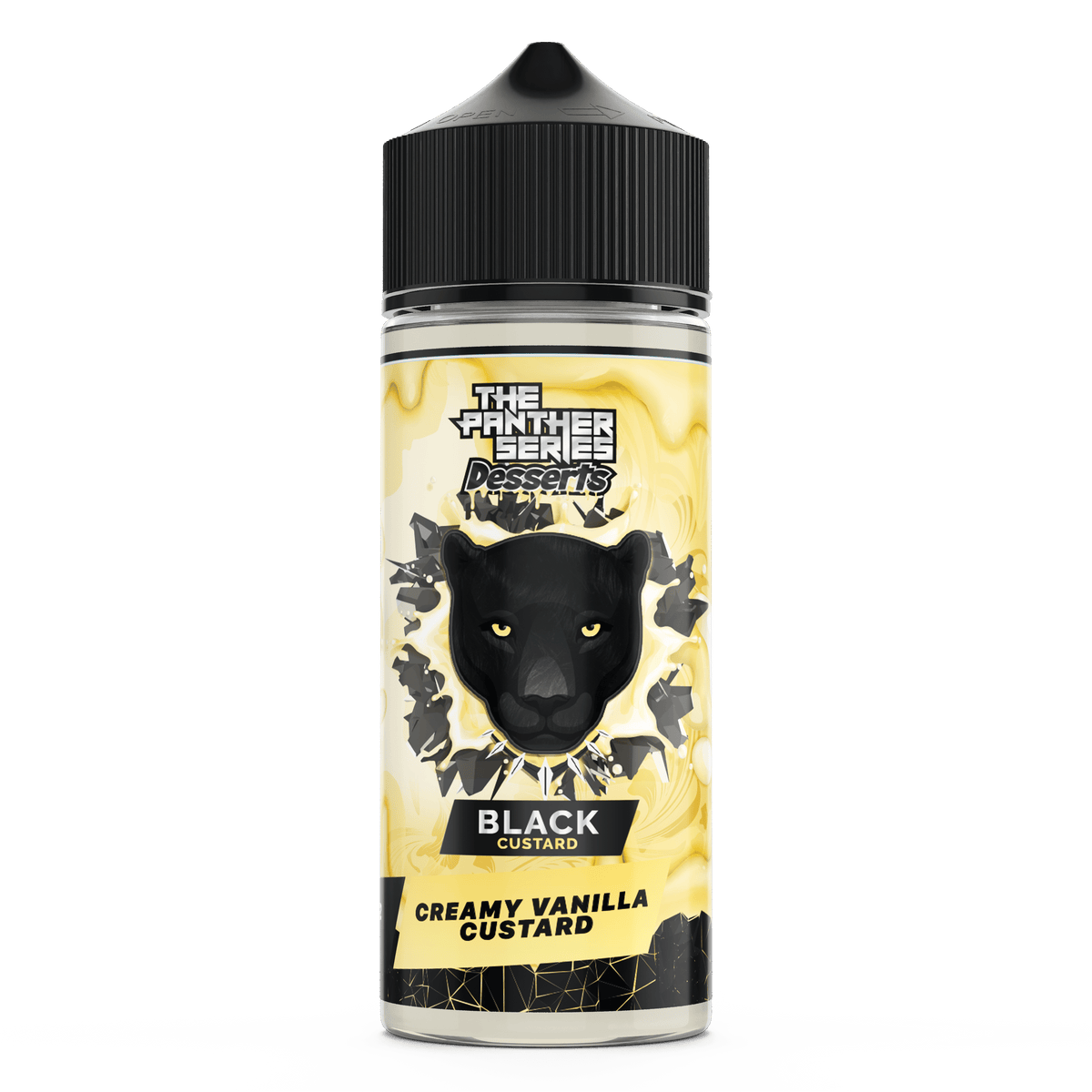 Dr Vapes Dessert Series - Black Custard (Creamy Vanilla Custard) 100ml 0mg Shortfill e-liquid