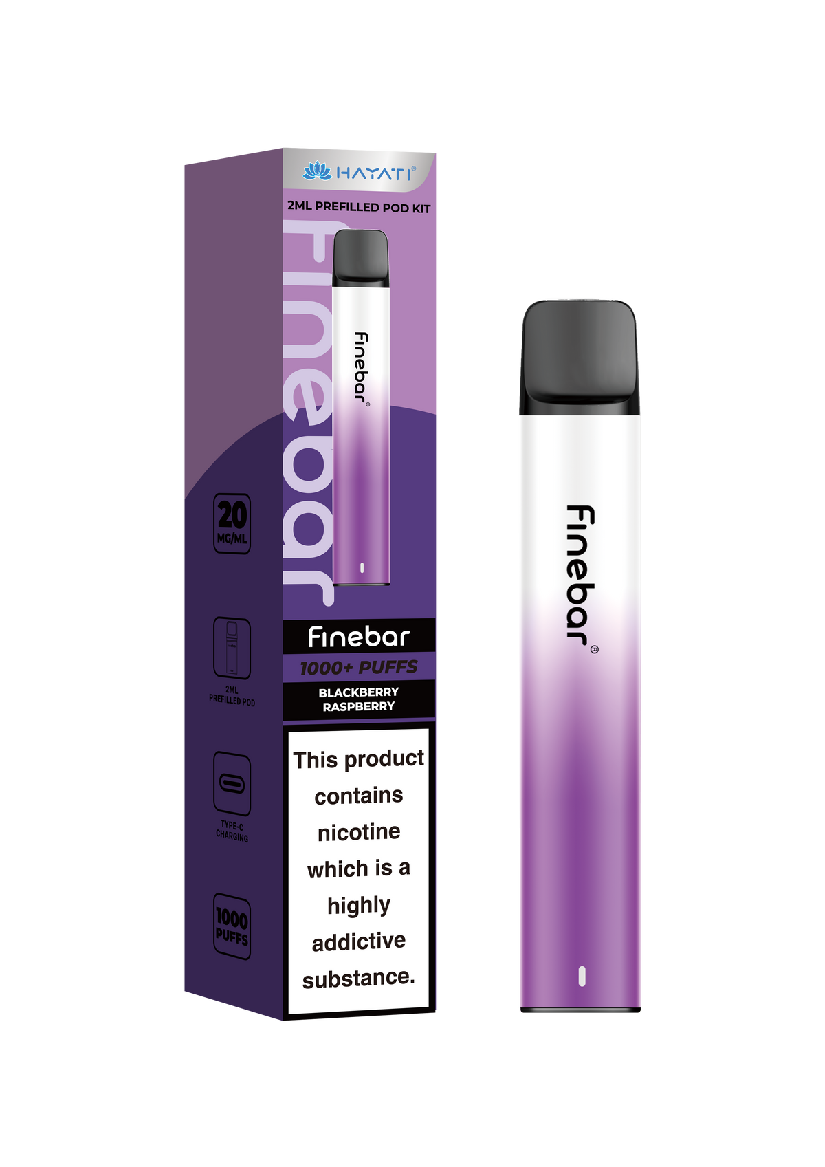 Hayati Finebar Prefilled Vape Kit