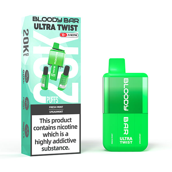 Bloody Bar 20K POD TWIST Prefilled Vape Kit